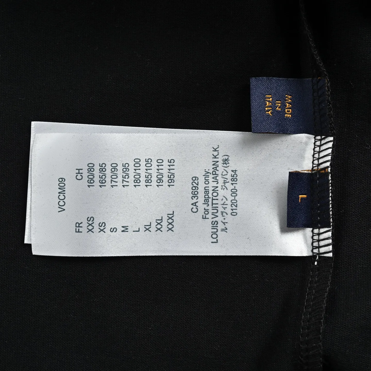 Louis Vuitton/Louis Vuitton dark pattern half-length presbyopic logo embroidered short sleeves